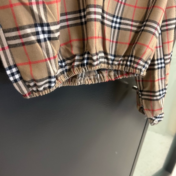 The Bay S NWT VINTAGE Check Plaid slight crop- yes this is NWT from 30 years ago - Picture 4 of 13